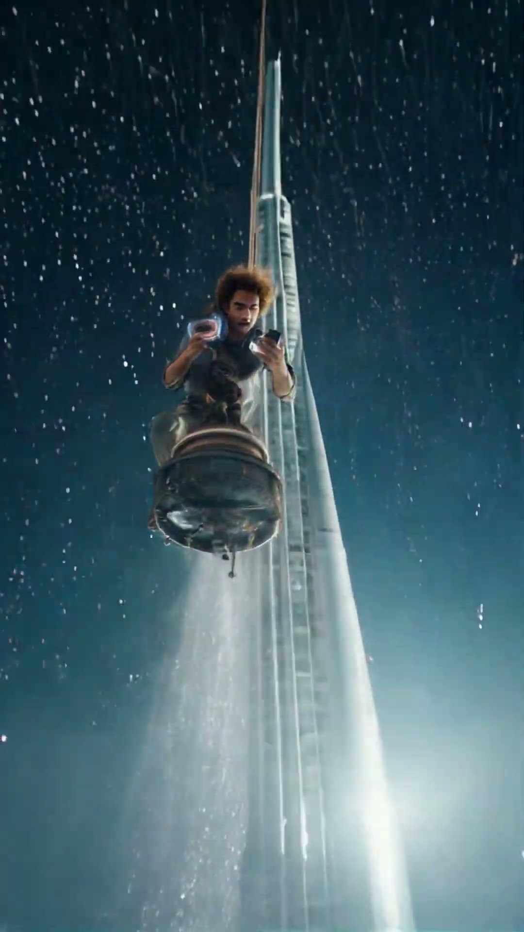 Riding the DUBAI Elevator to SPACE!?